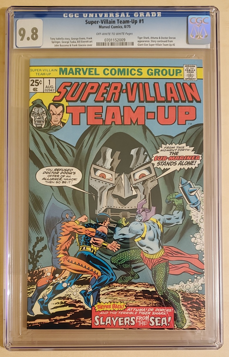 Super-Villain Team-Up #1 front cover